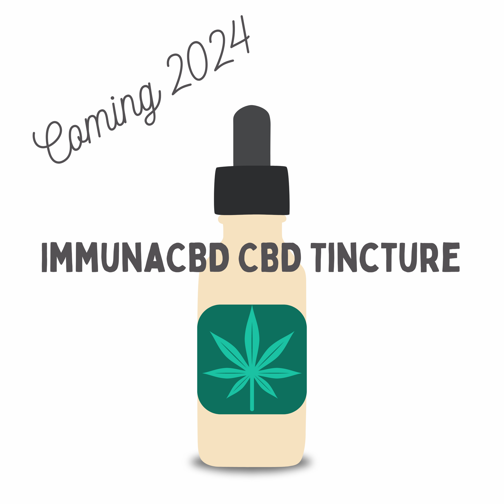 ImmunaRelief's ImmunaCBD CBD tincture coming late 2024! $55 per 2oz bottle
