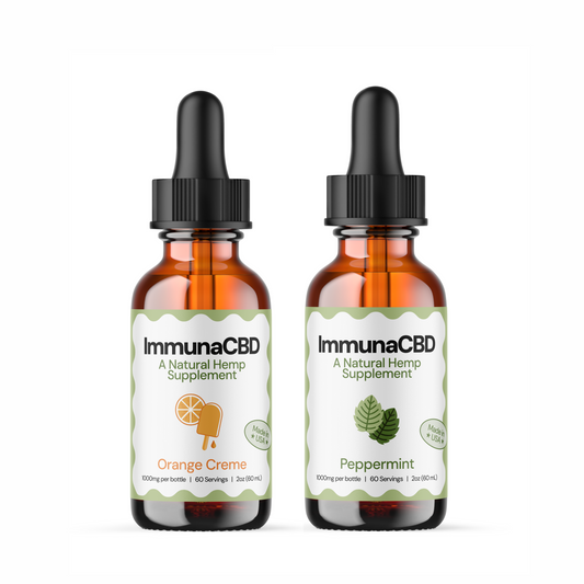 ImmunaCBD Orange Creme & Peppermint Bundle | Autoimmune Disease