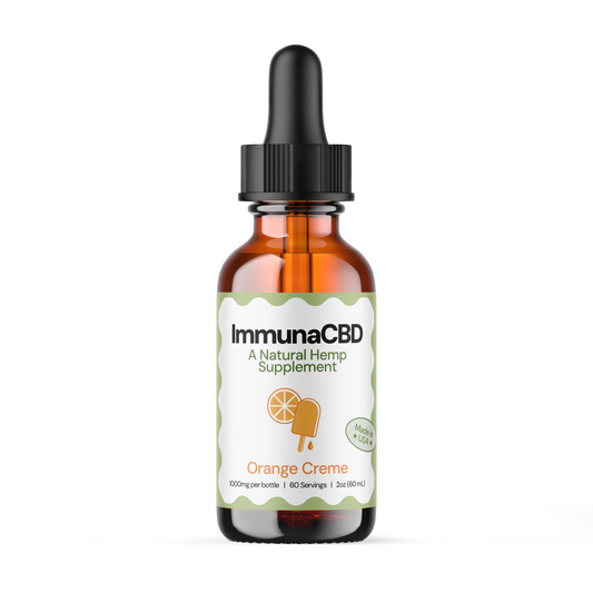 ImmunaCBD Orange Creme CBD OIl for Autoimmune Disease | ImmunaRelief