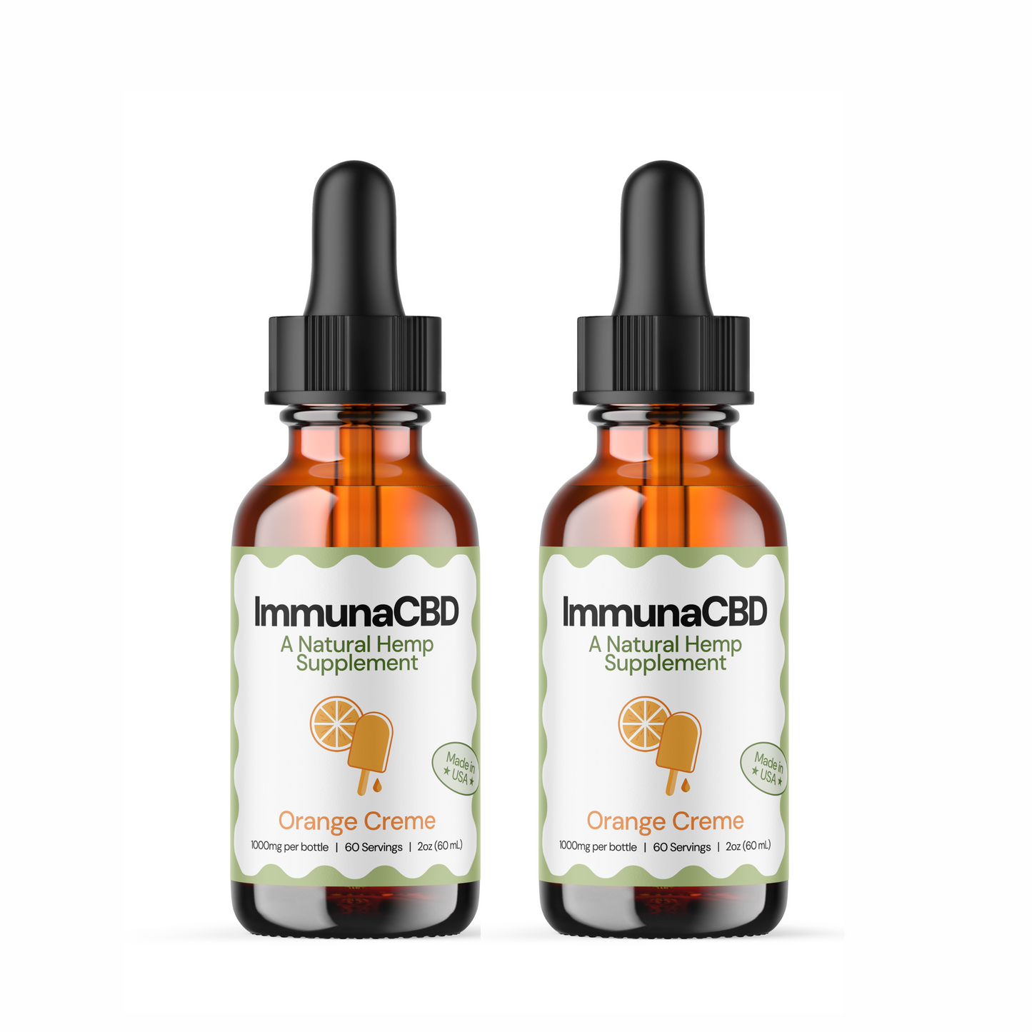 Orange Creme CBD OIl for autoimmune disease | ImmunaCBD launching 2024 | ImmunaRelief